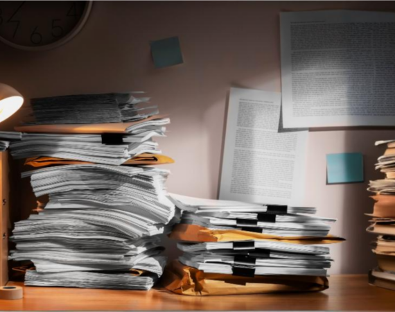 pile de document